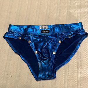 Argreven Blue posing briefs - Size "L" but smaller so more like Size "M"